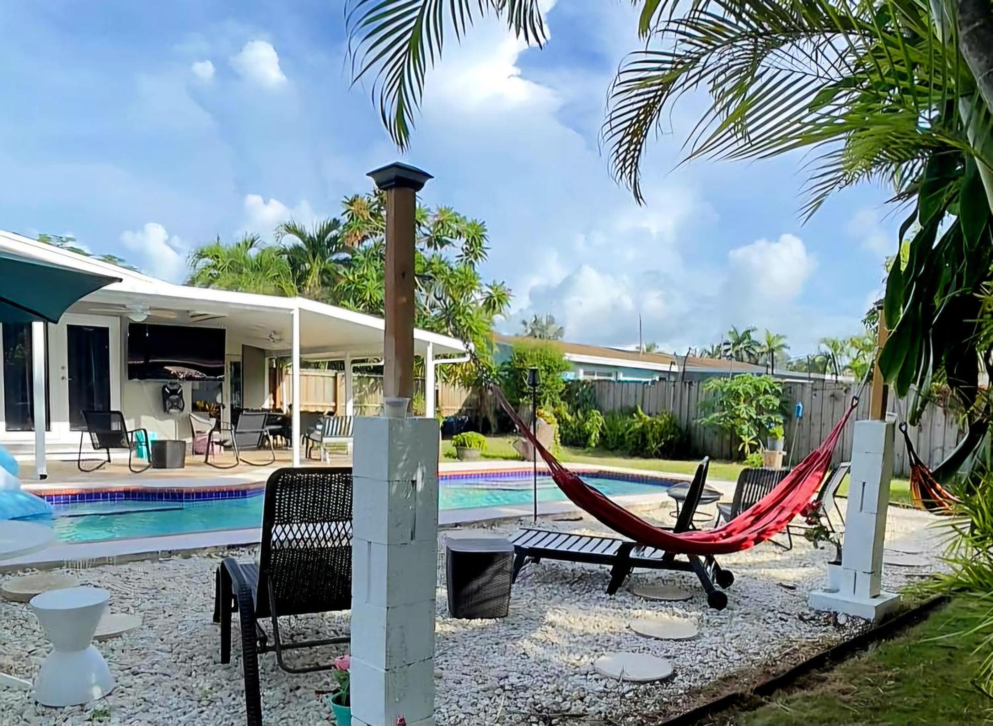 Pool House Resort Heated Swimming Pool Family Getaway Cutler Bay Exterior foto