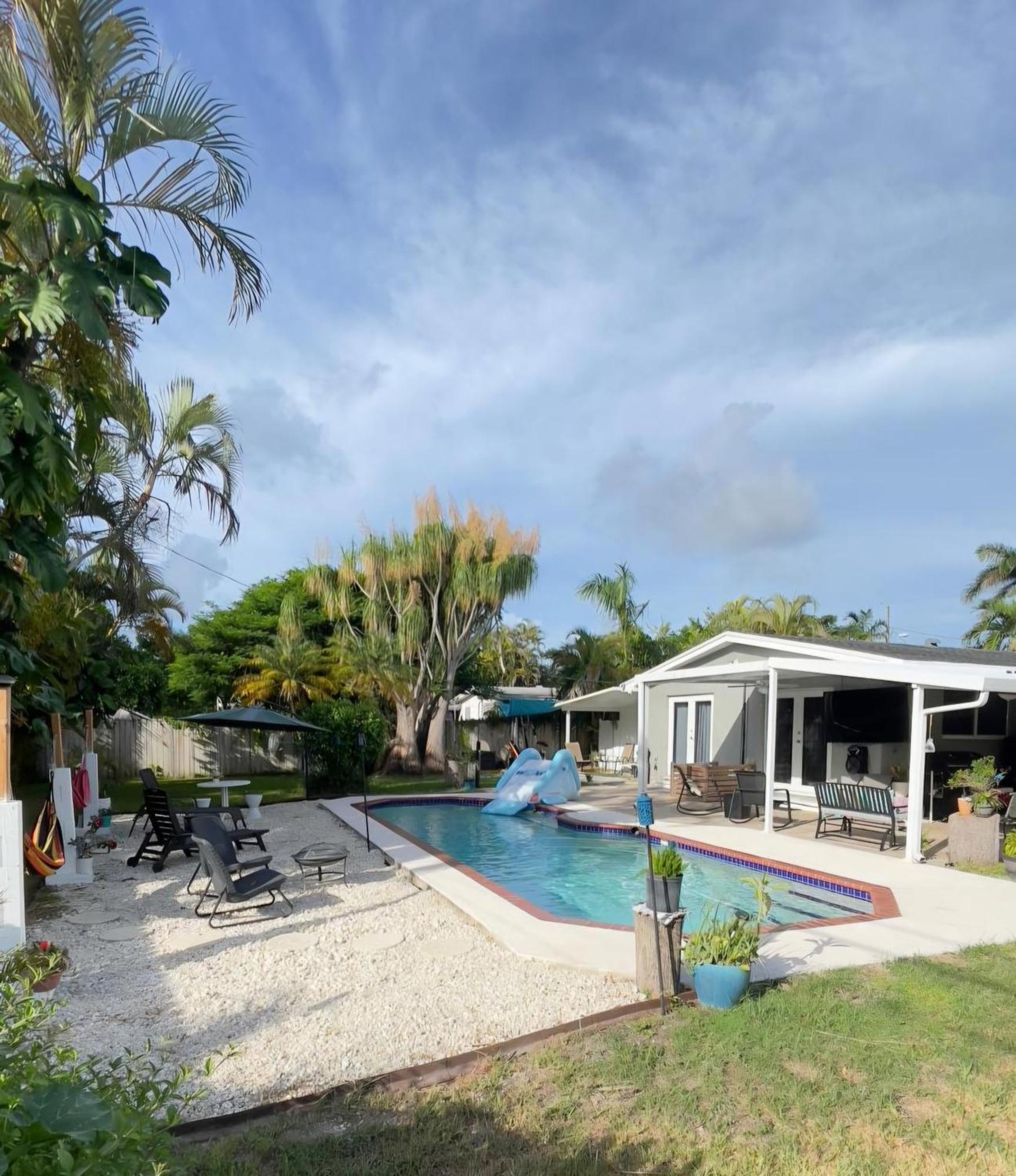 Pool House Resort Heated Swimming Pool Family Getaway Cutler Bay Exterior foto