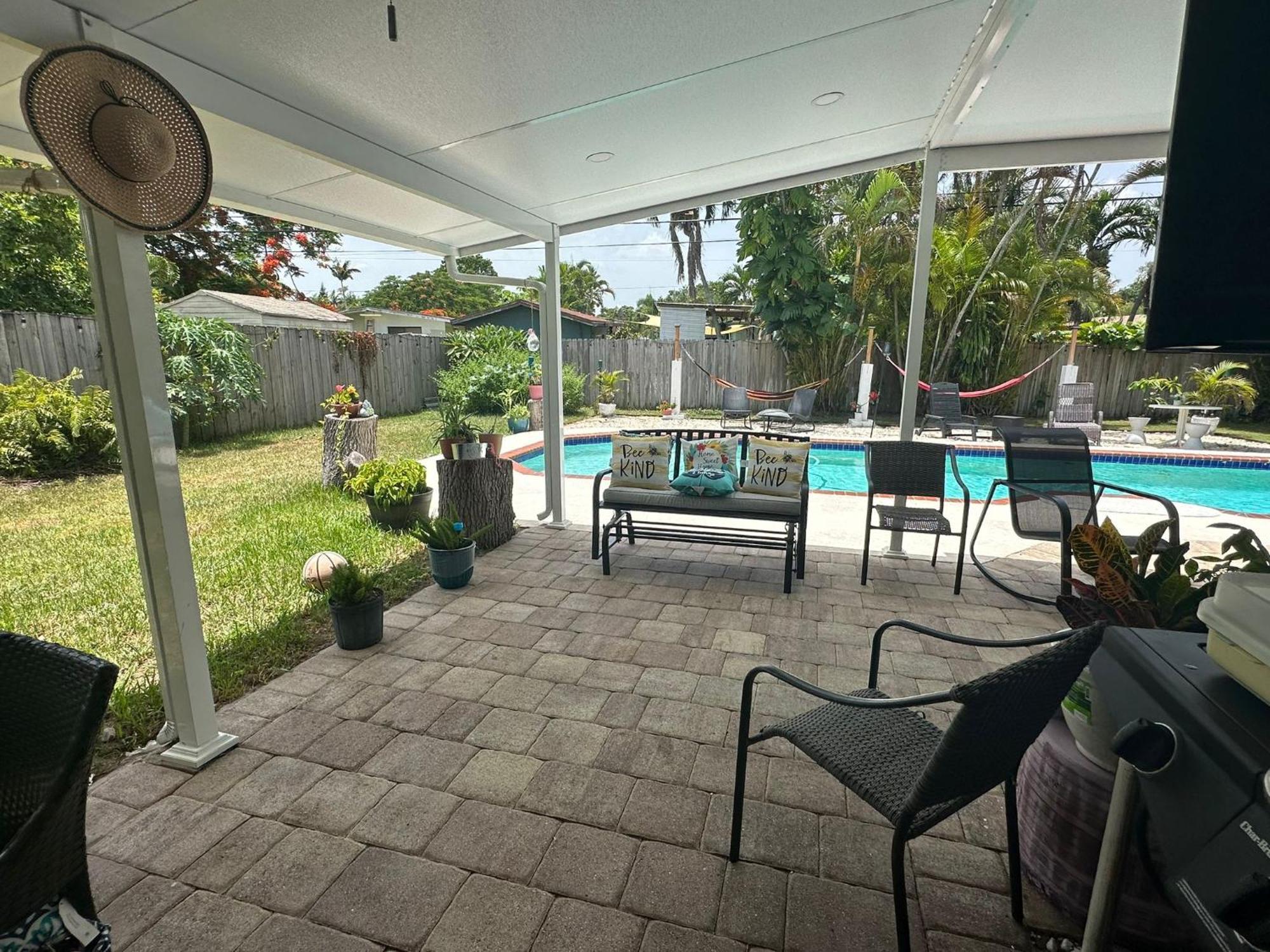 Pool House Resort Heated Swimming Pool Family Getaway Cutler Bay Exterior foto