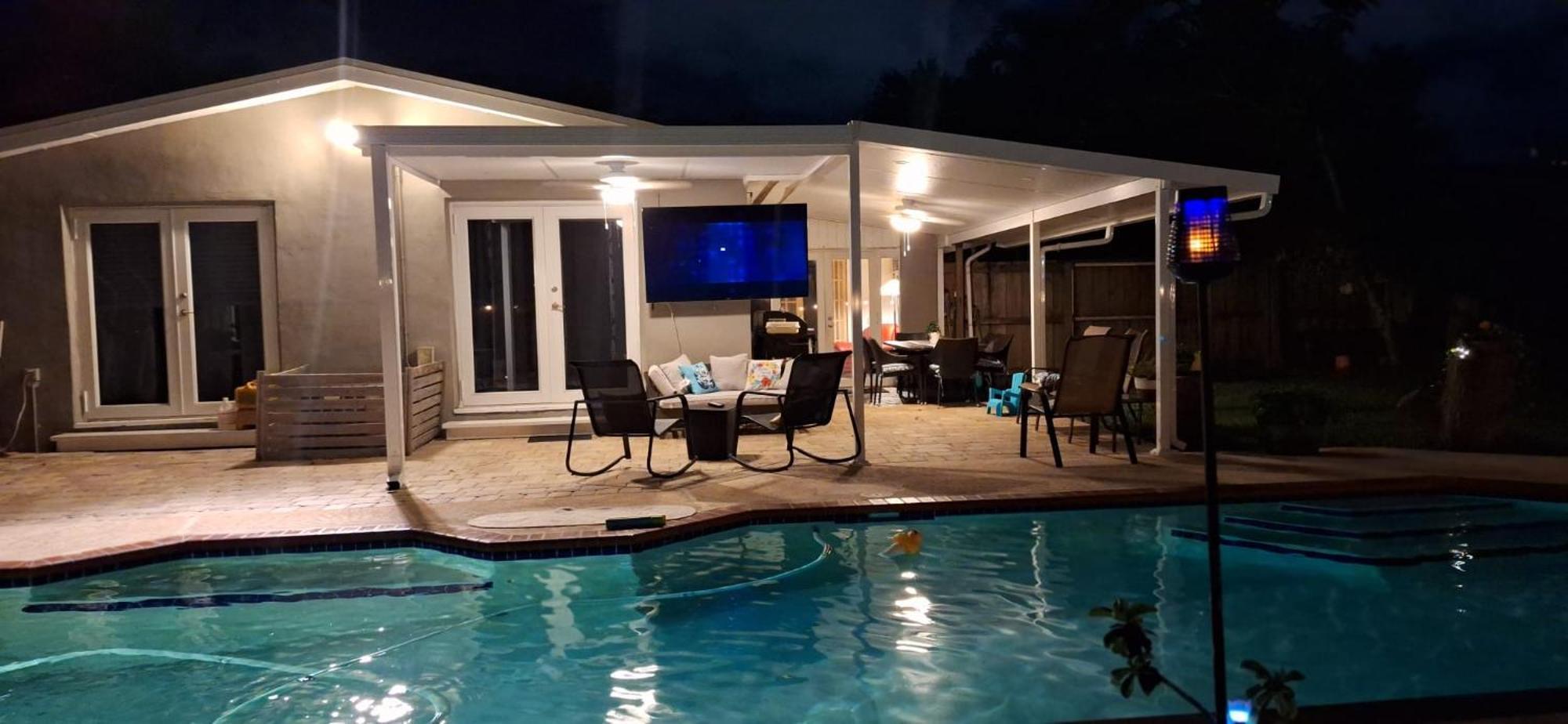 Pool House Resort Heated Swimming Pool Family Getaway Cutler Bay Exterior foto